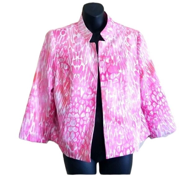 Kim Rogers Pink Blazer Size 10P - Picture 1 of 8